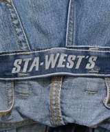 STA-WEST'S（スターウエスト）デニムパンツ 青 サイズ:26(M位) レディース/2200613200073