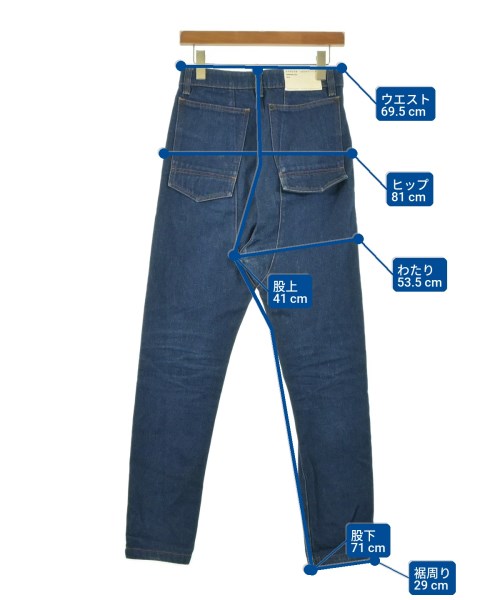 RANDOM IDENTITIES（ランダムアイデンティティーズ）デニムパンツ 紺 サイズ:28(S位) メンズ/2200615350042