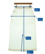 LE PHIL（ルフィル）ロング・マキシ丈スカート 白 サイズ:F レディース/2200643327191