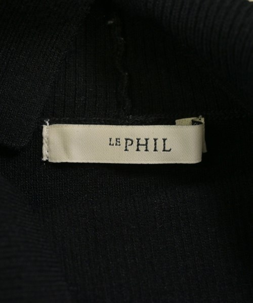 LE PHIL（ルフィル）ニット・セーター 黒 サイズ:F レディース/2200644346030