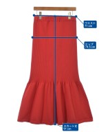 LE PHIL（ルフィル）ロング・マキシ丈スカート 赤 サイズ:F レディース/2200610643170