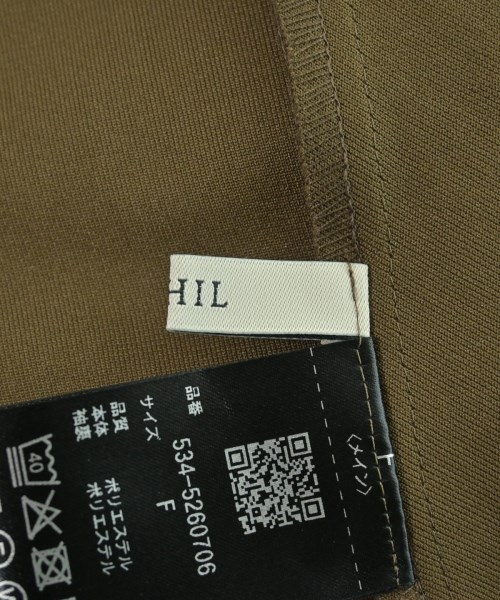 LE PHIL（ルフィル）ブラウス 茶 サイズ:F レディース/2200625647033