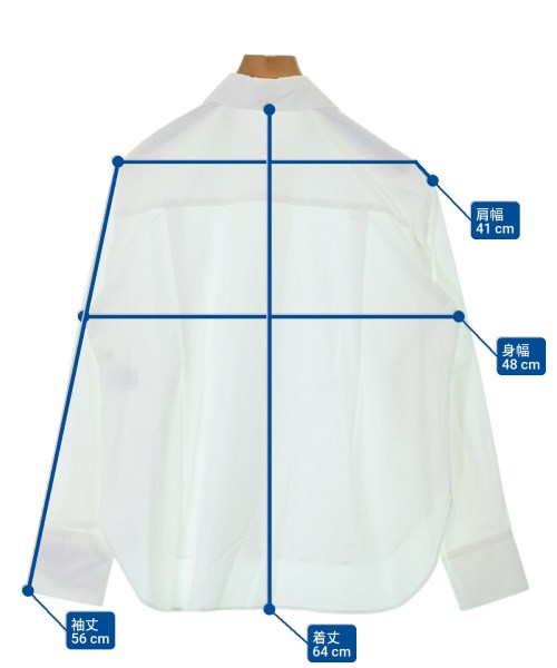 LE PHIL（ルフィル）カジュアルシャツ 白 サイズ:F レディース/2200611699138