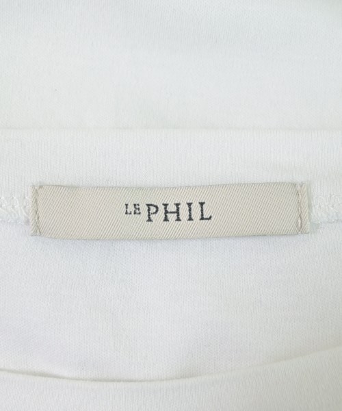 LE PHIL（ルフィル）Tシャツ・カットソー 白 サイズ:F レディース/2200617986140
