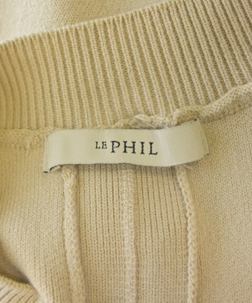 LE PHIL（ルフィル）ベスト ベージュ サイズ:F レディース/2200604471079