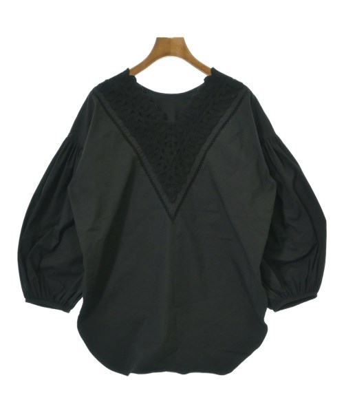 LE PHIL(ルフィル)ブラウス 黒 サイズ:1(S位)/2200671628055