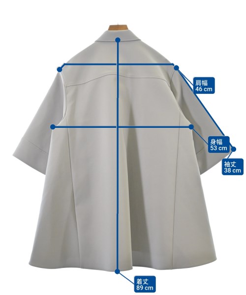 LE PHIL（ルフィル）カジュアルシャツ グレー サイズ:F レディース/2200669073010