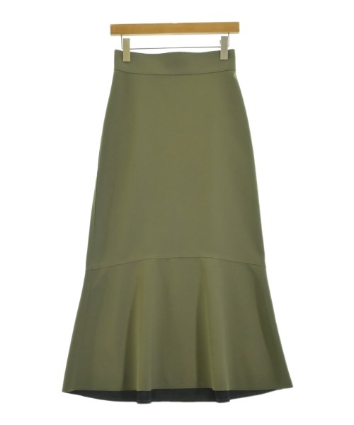 LE PHIL(ルフィル)ロング・マキシ丈スカート カーキ サイズ:0(XS位)/2200670118076