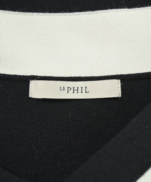LE PHIL（ルフィル）ベスト 黒 サイズ:F レディース/2200670118144