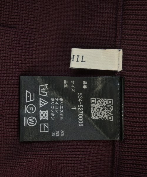 LE PHIL（ルフィル）その他 赤 サイズ:1(S位) レディース/2200677626055