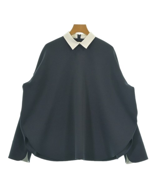 LE PHIL(ルフィル)ブラウス 紺 サイズ:F/2200679819035