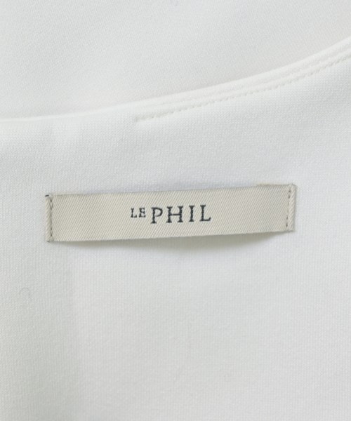 LE PHIL（ルフィル）ワンピース 白 サイズ:1(S位) レディース/2200686734079
