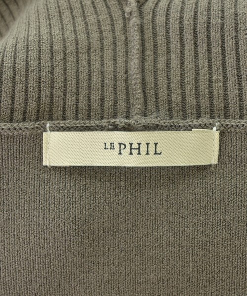 LE PHIL（ルフィル）ニット・セーター グレー サイズ:F レディース/2200708186053