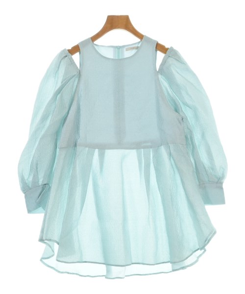 LE PHIL(ルフィル)ブラウス 青 サイズ:1(S位)/2200629244023