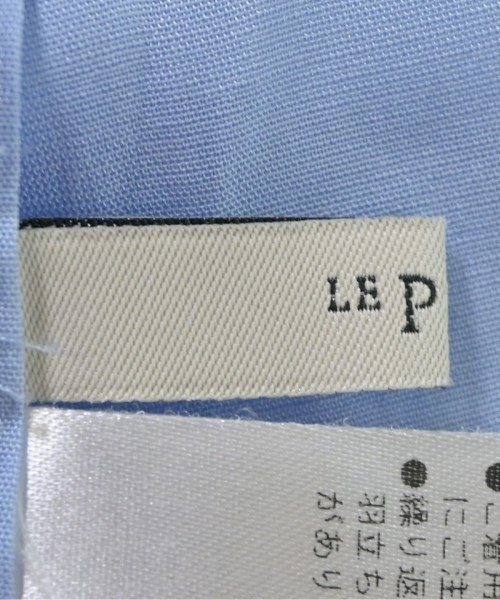 LE PHIL（ルフィル）カジュアルシャツ 青 サイズ:F レディース/2200629244030