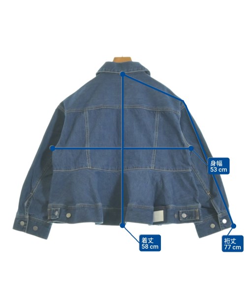 LE PHIL（ルフィル）デニムジャケット 青 サイズ:F レディース/2200638750041