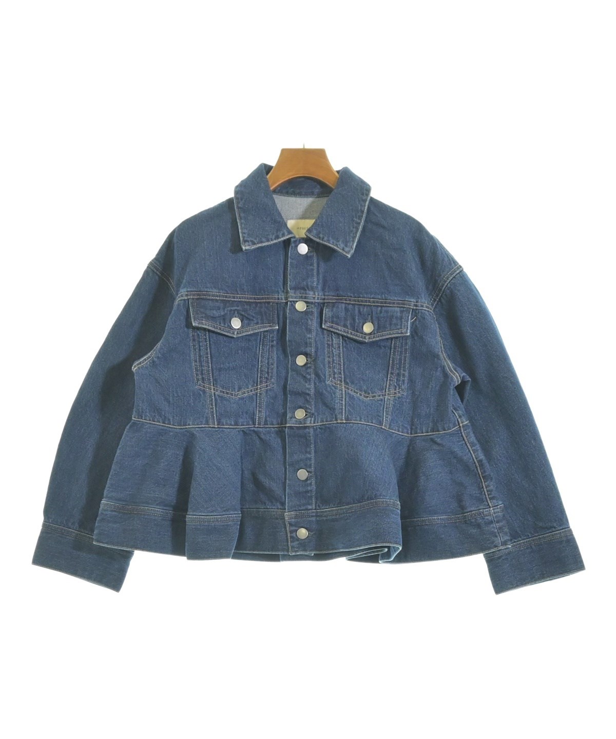 LE PHIL（ルフィル）デニムジャケット 青 サイズ:F レディース