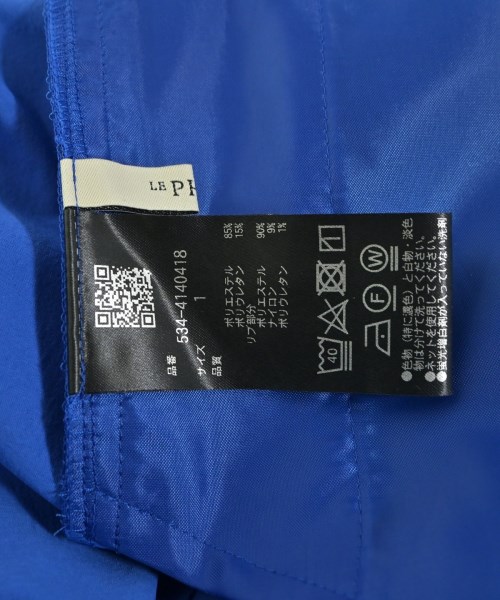 LE PHIL（ルフィル）オールインワン/サロペット 青 サイズ:1(S位) レディース/2200638724219