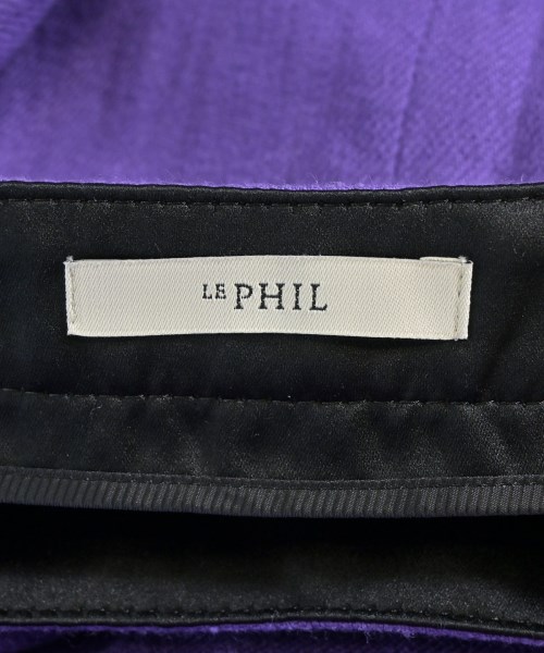 LE PHIL（ルフィル）ロング・マキシ丈スカート 紫 サイズ:0(XS位) レディース/2200640083083