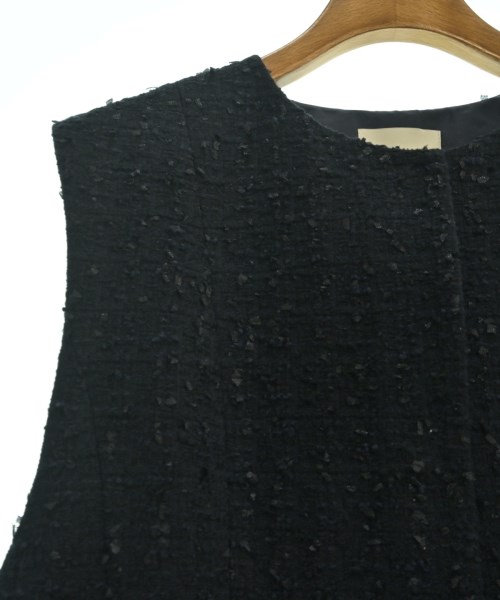 LE PHIL（ルフィル）ノーカラージャケット 紺 サイズ:1(S位) レディース/2200637087049