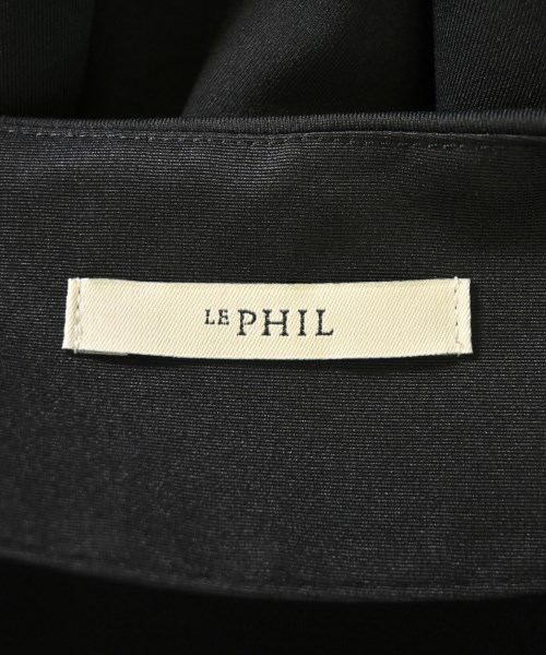 LE PHIL（ルフィル）ブラウス 黒 サイズ:F レディース/2200694398119