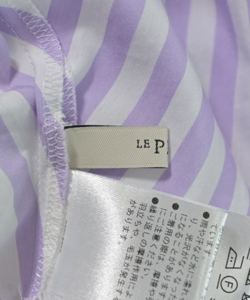 LE PHIL（ルフィル）カジュアルシャツ 紫 サイズ:F レディース/2200704066076