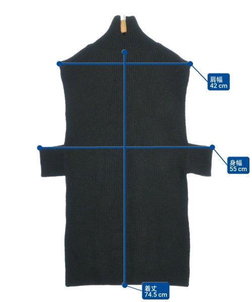 LE PHIL（ルフィル）ベスト 黒 サイズ:F レディース/2200660906058