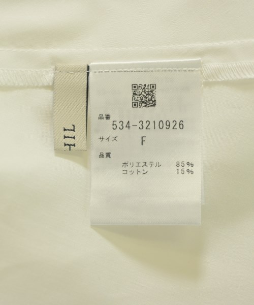 LE PHIL（ルフィル）ブラウス 白 サイズ:F レディース/2200657745028