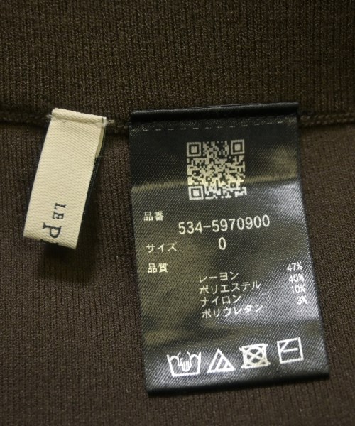 LE PHIL（ルフィル）その他 茶 サイズ:0(S位) レディース/2200670505111