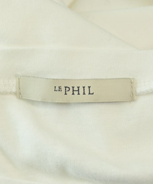LE PHIL（ルフィル）Tシャツ・カットソー 白 サイズ:F レディース/2200662469018