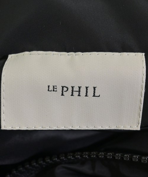 LE PHIL（ルフィル）ダウンコート 黒 サイズ:1(S位) レディース/2200724572083
