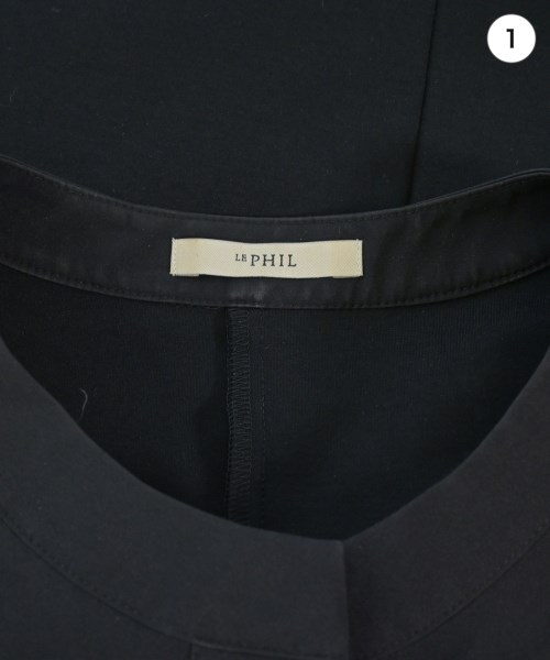 LE PHIL（ルフィル）ブラウス 黒 サイズ:F レディース/2200730787112