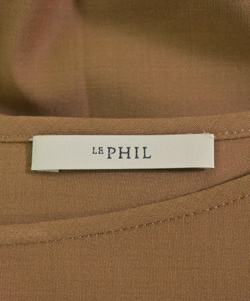 LE PHIL（ルフィル）ブラウス 茶 サイズ:0(XS位) レディース/2200725447090