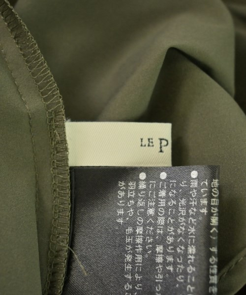 LE PHIL（ルフィル）カジュアルシャツ カーキ サイズ:F レディース/2200730716174