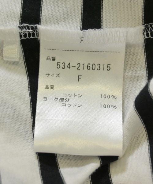 LE PHIL（ルフィル）Tシャツ・カットソー 白 サイズ:F レディース/2200717232109