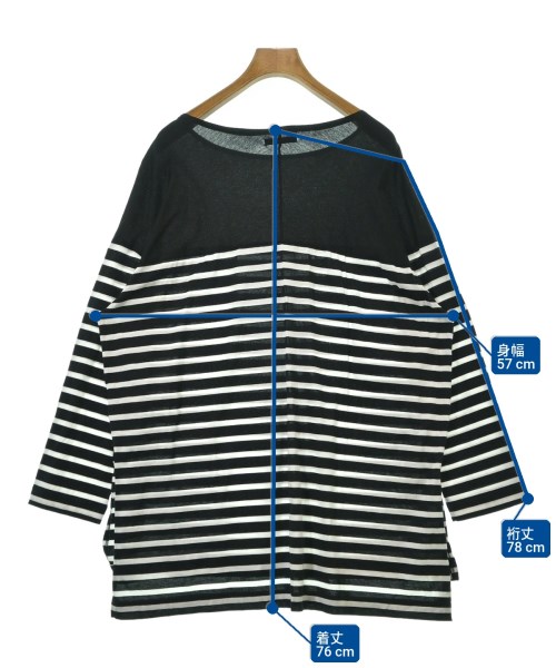 LE PHIL（ルフィル）Tシャツ・カットソー 黒 サイズ:F レディース/2200717232116