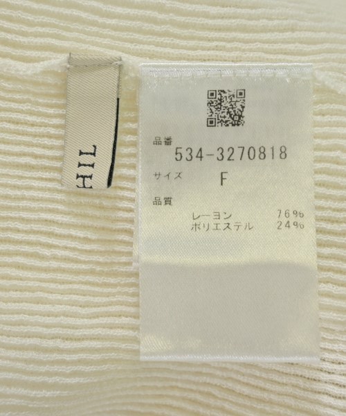 LE PHIL（ルフィル）ニット・セーター 白 サイズ:F レディース/2200717272105