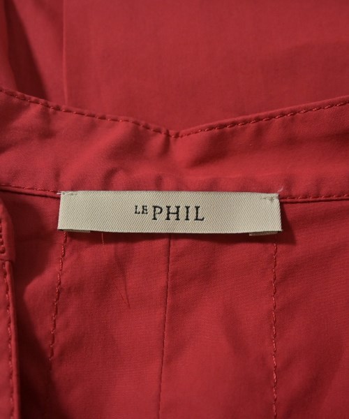 LE PHIL（ルフィル）ワンピース 赤 サイズ:1(S位) レディース/2200722013014