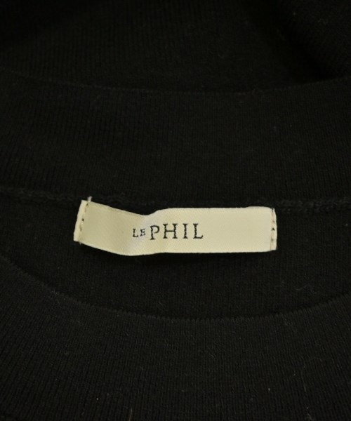 LE PHIL（ルフィル）ベスト 黒 サイズ:1(S位) レディース/2200719770029