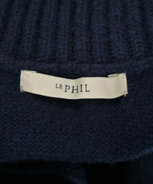 LE PHIL（ルフィル）ニット・セーター 紺 サイズ:1(S位) レディース/2200721274119
