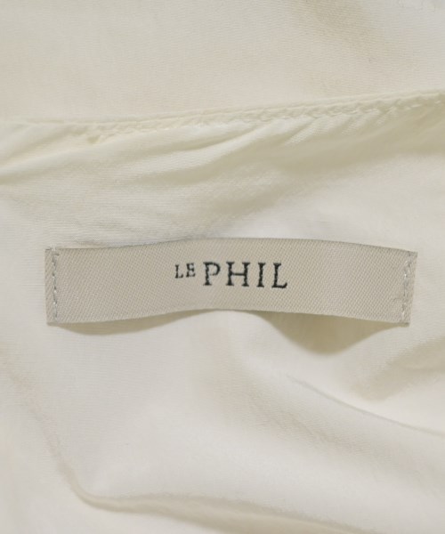 LE PHIL（ルフィル）ブラウス 白 サイズ:F レディース/2200677823027