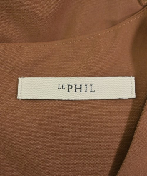 LE PHIL（ルフィル）オールインワン/サロペット 茶 サイズ:1(S位) レディース/2200682513104