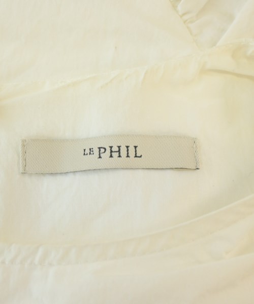 LE PHIL（ルフィル）ブラウス 白 サイズ:F レディース/2200692597040