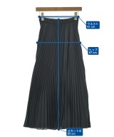 PRIORITY（プライオリティー）ひざ丈スカート グレー サイズ:38(M位) レディース/2200623087060