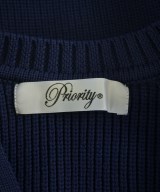 PRIORITY（プライオリティー）カーディガン 紺 サイズ:38(M位) レディース/2200615352442