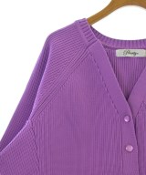 PRIORITY（プライオリティー）カーディガン 紫 サイズ:38(M位) レディース/2200615352459