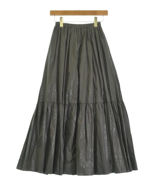 PRIORITY（プライオリティー）ロング・マキシ丈スカート グレー サイズ:38(M位) レディース/2200609159040