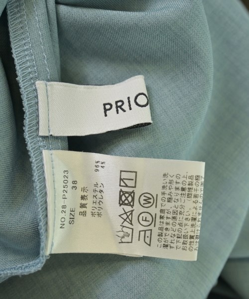 PRIORITY（プライオリティー）ワンピース 青 サイズ:38(M位) レディース/2200616812020