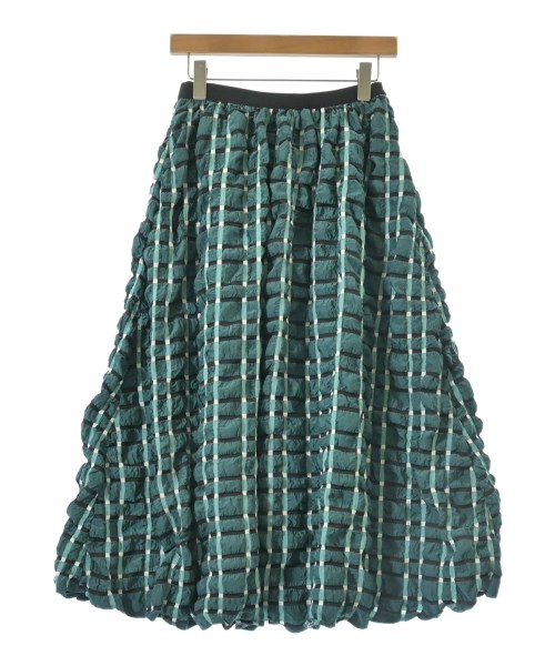 PRIORITY（プライオリティー）ロング・マキシ丈スカート 緑 サイズ:38(M位) レディース/2200612017245