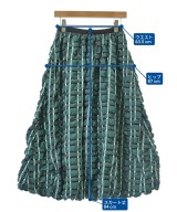 PRIORITY（プライオリティー）ロング・マキシ丈スカート 緑 サイズ:38(M位) レディース/2200612017245